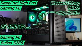 Gaming PC Builds S2E8: AM5 & RX 6950 XT High End PC im DeepCool CK560! AiO falsch eingebaut?