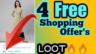 Today free Shopping Offer's | RapidBox 100% Free Shopping | USTRAA Free Shopping | Shop clues loot 