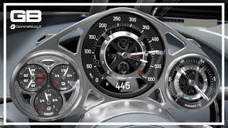 Bugatti TOURBILLON: 1800 HP new V16 - ACCELERATION TOP SPEED