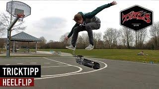 How to Heelflip - einfach und schnell Skateboard Tricks lernen (deutsch/german)