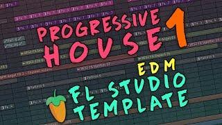 FL Studio - EDM Progressive House Template [FULL FLP]