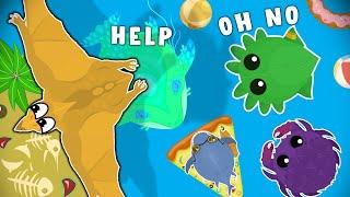 I WENT FISHING with PTERODACTYL in MOPE.IO