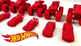 Hot Wheel MONSTER TRUCK  COLOR REVEAL and CARS: 10 X Custom: Glow in the Dark??