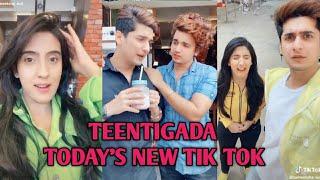 Vishal pandey today tik tok!teen tigada new tik tok video!vishal sameeksha bhavin new tik tok video