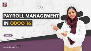 Payroll Management System in Odoo 16 | How to Use Odoo 16 Payroll Management System