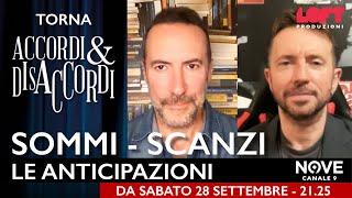 Accordi&Disaccordi torna in prima serata. L'anticipazione di Luca Sommi e Andrea Scanzi