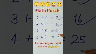 Can you solve this puzzle? || #shortvideo #youtubeshorts #rishustudycentre #mathreasoning #shorts