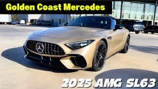 Exclusive 2025 Mercedes AMG SL63 MANUFAKTUR Golden Coast: ONLY 100 units worldwide! 