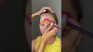 Аквагрим для девочекот Семидетко Дарьи#faceart #painting #аквагрим #facepainting #рисунокдлядетей