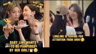 Lingling wants attention from Orm!️ #lingorm #ormkornnaphat #linglingkwong