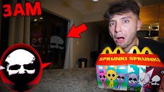 DO NOT ORDER ALL CURSED SPRUNKI EXE HAPPY MEALS AT 3AM! (THEY CAME TO MY HOUSE)