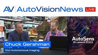 Chuck Gershman - OWL AI - Interview @ AutoSens Brussels 2023