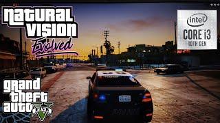 GTA 5: Natural Vision Evolved on low end pc i3-1005G1 + Intel UHD Graphics G1