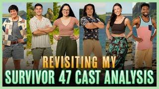 Revisiting My Survivor Season 47 Pre-Season Cast Analysis