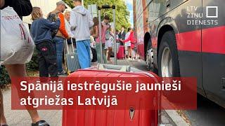 Spānijā iestrēgušie jaunieši atgriežas Latvijā