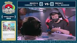 Pokémon TCG Juniors Grand Finals - Rikuto O. vs Tristan T. | Pokémon Worlds 2022