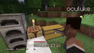 Getting Started - OcuWorld - Minecraft PS4 Survival (EP.1)