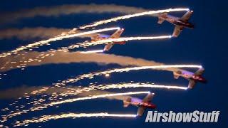Pyrotechnic Aerobatics with the Global Stars