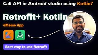 Retrofit android studio kotlin tutorial how to call API using Retrofit in android example in Hindi