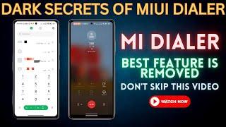 Mi Dialer: Unveiling the Dark Secrets [Don't skip this video]