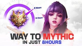FASTEST WAY FROM EPIC TO MYTHIC IN JUST 8 HOURS!