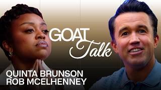 Quinta Brunson & Rob McElhenney Debate GOAT TV Show, Comedian & Philly Athlete | GOAT Talk