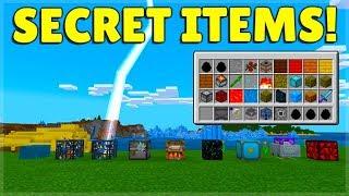 These Are NEW Secret Items & Blocks In Minecraft Bedrock/MCPE