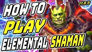 How To Play Elemental Shaman The War Within 11.0.5 Beginner Guide New Player World of Warcraft Wow