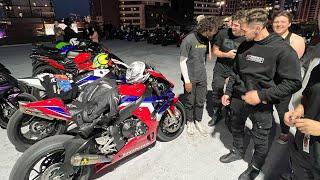 200HP+ FIREBLADE RR-R SP NIGHT RIDE IN NASHVILLE