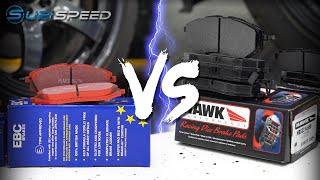 Brake Pad Showdown | EBC vs Hawk Brake Pads