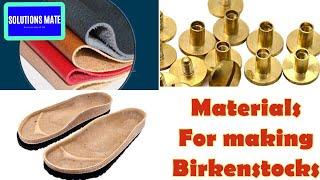 How to make a birkenstocks sandals