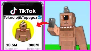 TEPEGOZ IS FAMOUS, MAKES A TICTOK VIDEO!  - Minecraft