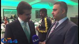 Deputy High Commissioner of Pakistan Chaudhry Mohammad Hafeez hopeful for Pakistan Cricket team win