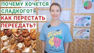 ПОЧЕМУ ХОЧЕТСЯ СЛАДКОГО? Как перестать переедать? Тяга к сладкому, триптофан и серотонин.