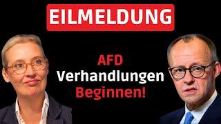 AfD negotiations begin! Merz OFFICIALLY renounces his candidacy for chancellor!