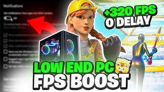  How I Got 320+ FPS in Fortnite on a Low-End PC  (Boost FPS & Fix Lag)