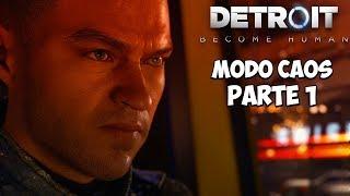 DETROIT BECOME HUMAN - MODO CAOS #1 - Evil Markus Ataca!! - Dublado Legendado PTBR