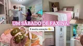 FAXINA E ORGANIZAÇÃO! CHEGOU NOVIDADES! NEM ACREDITO QUE GANHAMOS ISSO !