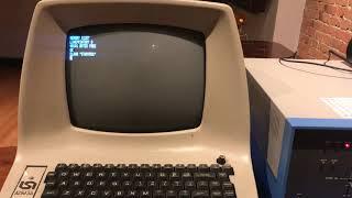 1975 Altair 8800 Computer Loads and Runs Star Trek Game