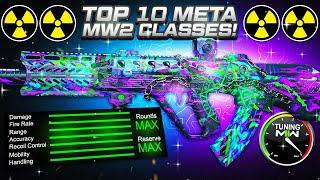 NEW TOP 10 OVERPOWERED GUNS AFTER FINAL UPDATE in MW2!  (Meta Best Class Setups Multiplayer)