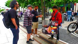 Der Hot Dog Grill Master | Street Food Frankfurt Germany