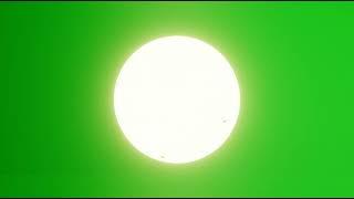Sun Green Screen