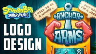 SpongeBob Anchor Arms Logo Design | It's Showtime Ep. 1