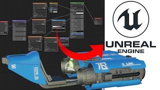 Blender Export FBX with Textures to Unreal Engine 5 or Unity