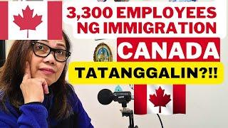 LIVE STREAM: CANADA IMMIGRATION MAG-LALAY-0FF NG 3,300 EMPLOYEES