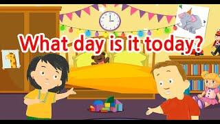 What day is it today from English for Children 3-15