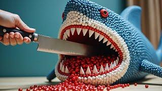 Best of Magnetic Balls Food Compilation | Hunting Shark | Stop Motion Cooking