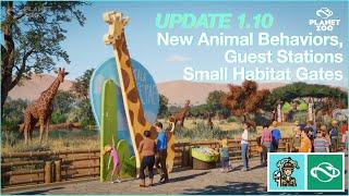 Planet Zoo 1.10 Update Announced - New Behaviors, Kids and Guest Interactions | Planet Zoo News