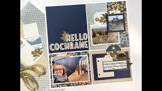 Scrapbook Layout # 307 (Mercy Tiara Kits/Nostalgia Kit)