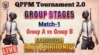 QPPM Tournament 2.0 | Match-1 | Group Stages | Quantico Extra